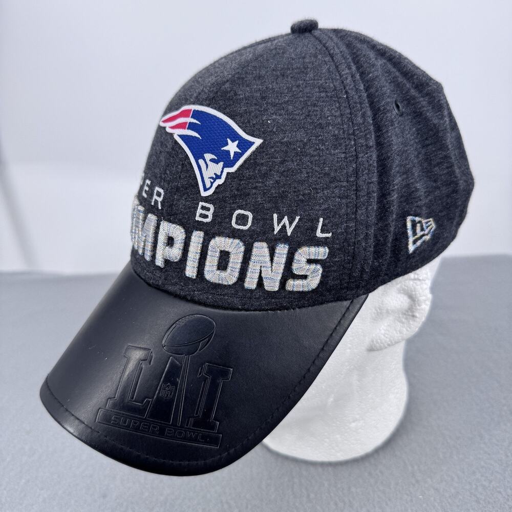 New England Patriots Mens Super Bowl LI Champ New Era Locker Room 940 Adjust Cap